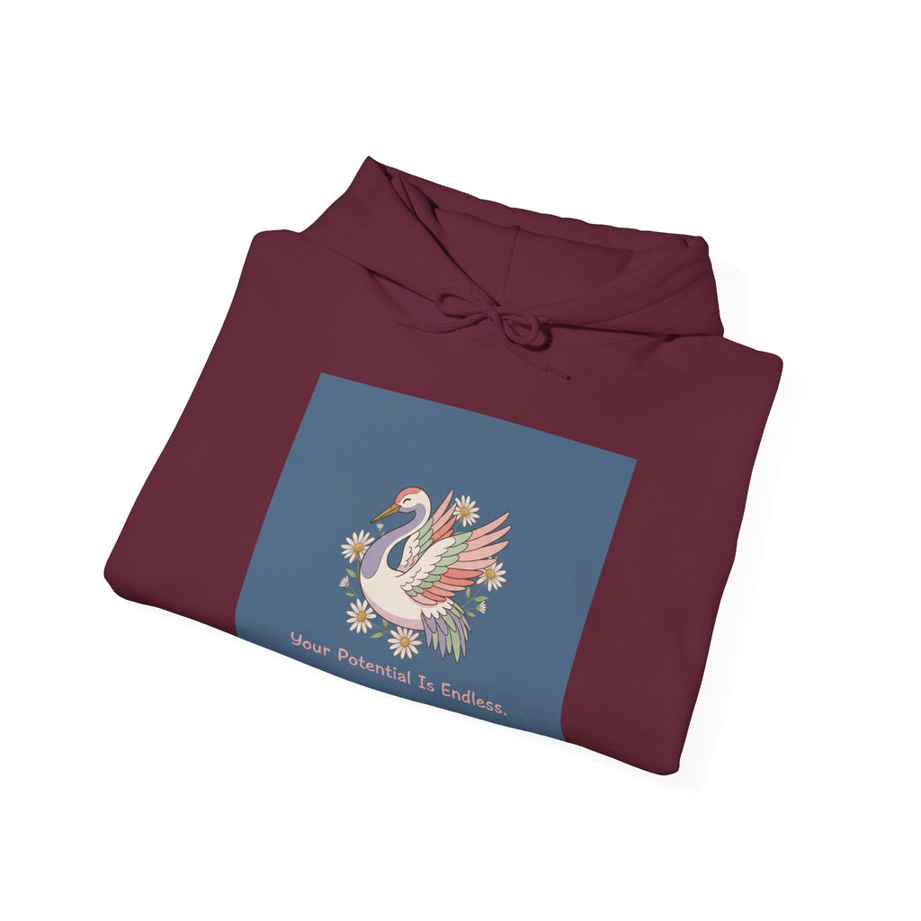Crane Hoodie – Your Potential is Endless