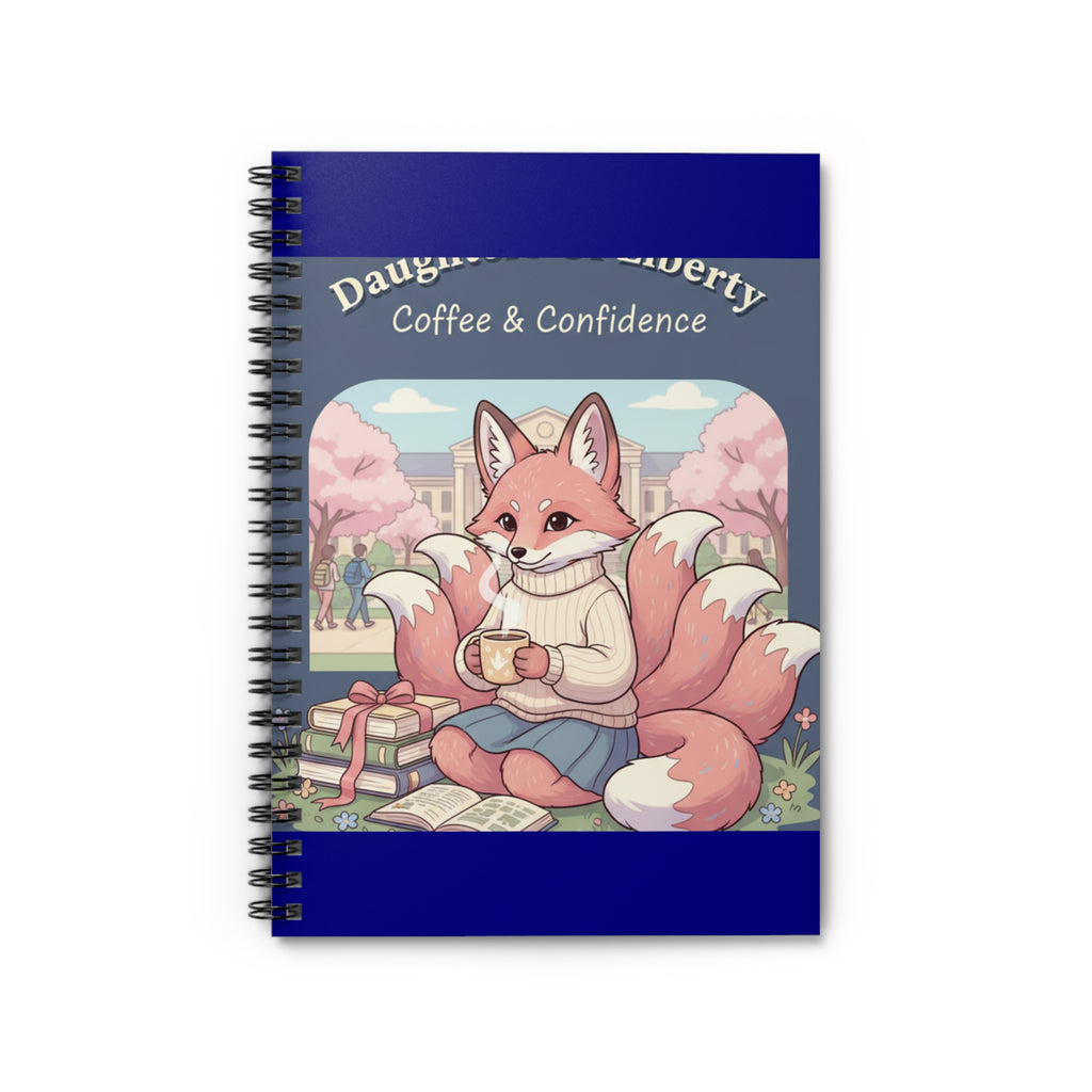 Kitsune Spiral Notebook – Daughters of Liberty