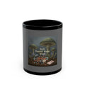 Fox Black Mug 11oz – Soft Doesnt Mean Weak