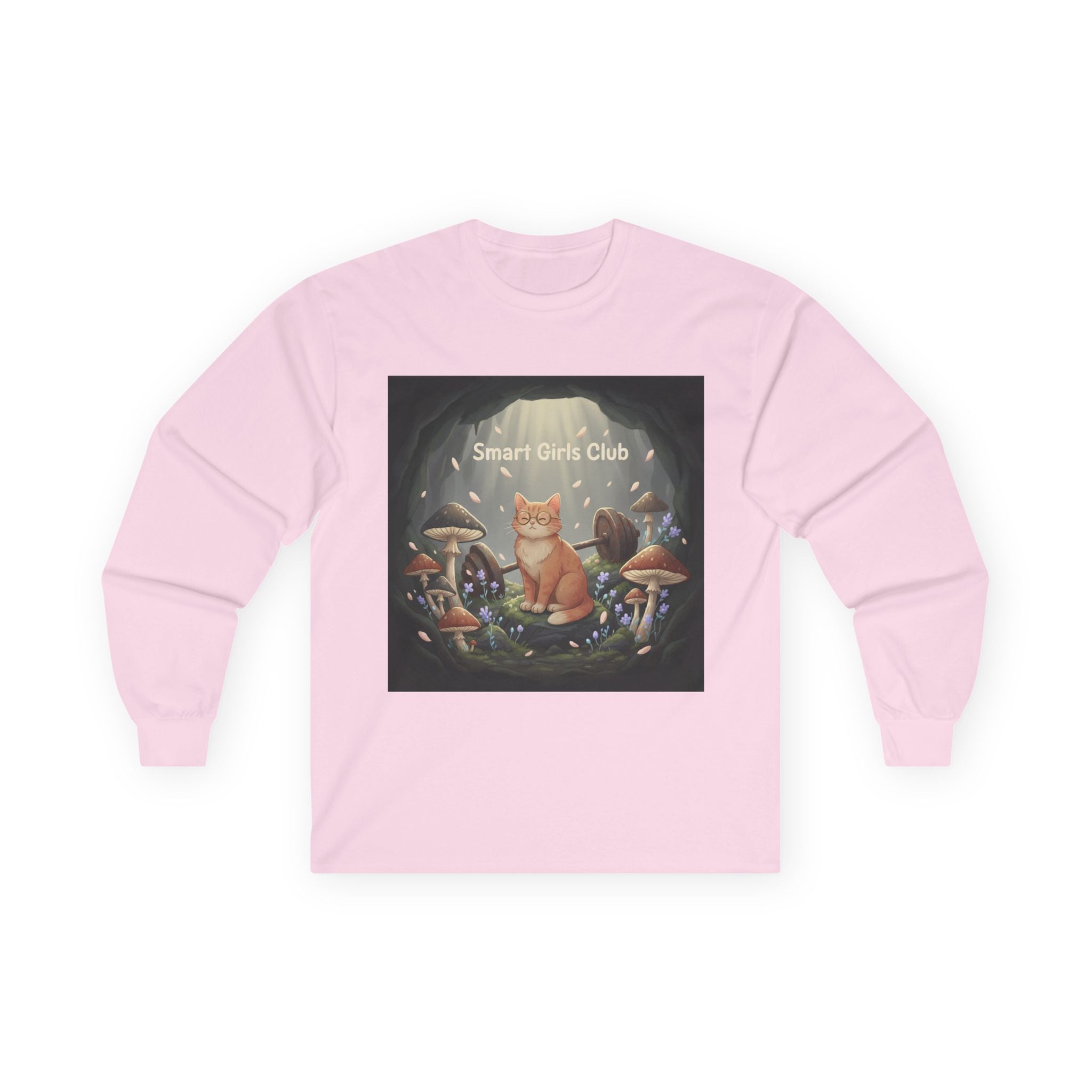 Cats With Glasses Long Sleeve Tee – Smart Girls Club