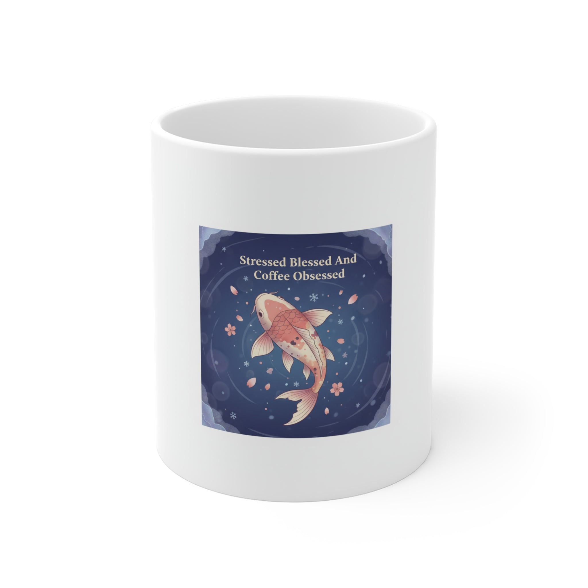 Kitsune Mug 11oz – Stressed Blessed and Coffee Obsessed