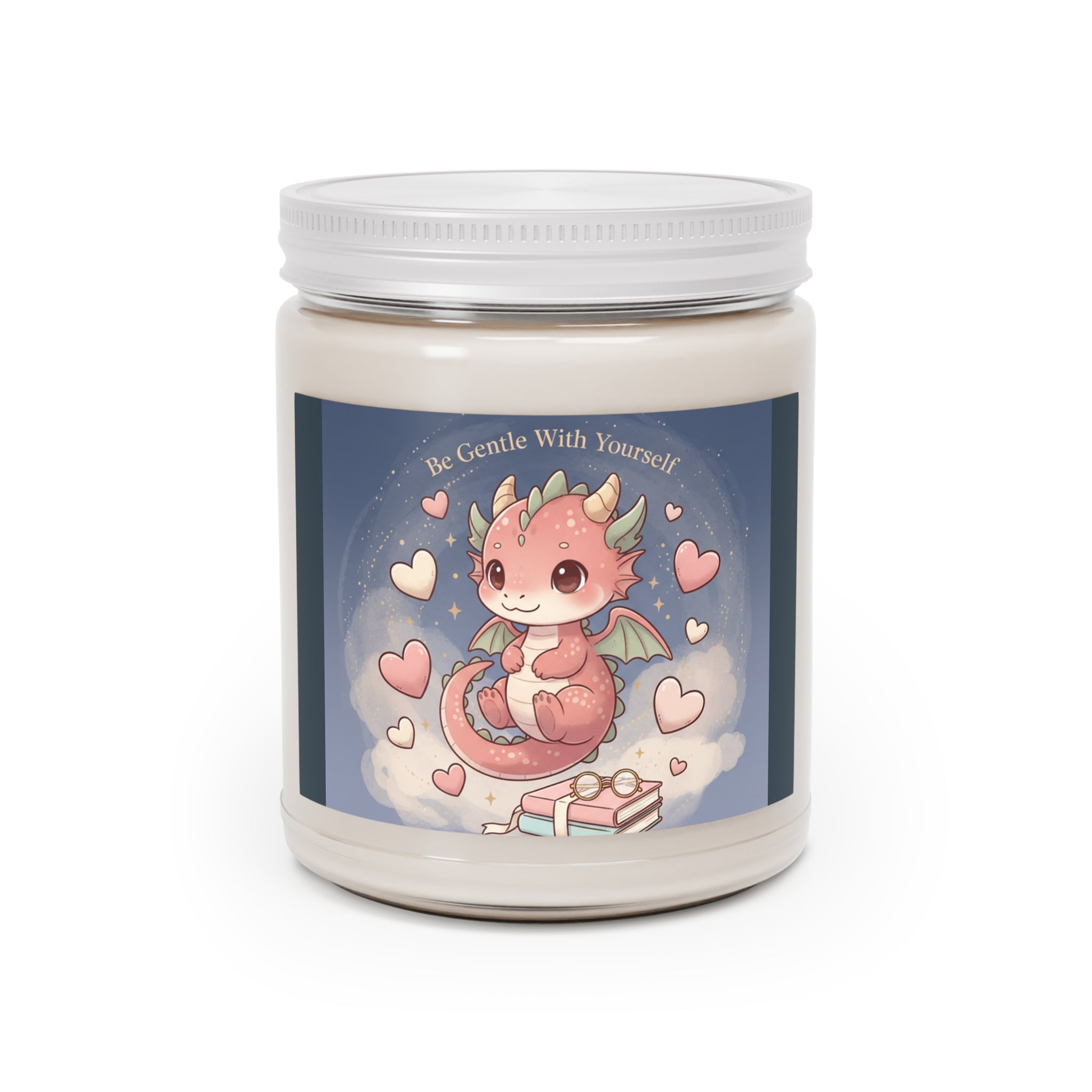 Cats With Glasses Scented Candle – Be Gentle With Yourself