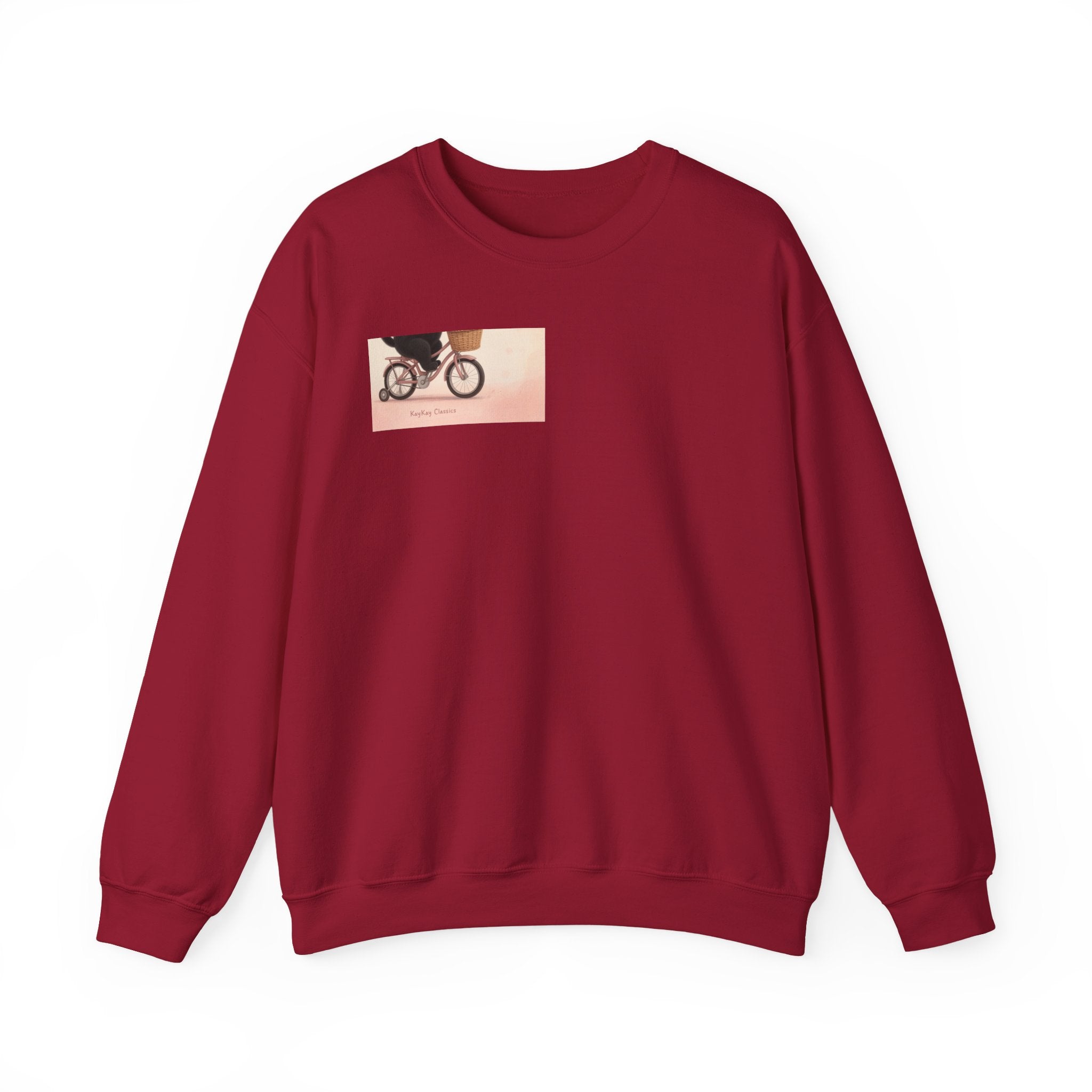 "Life Behind Bars" Black Cat Crewneck | College Girl Gift | Fashion | KayKay Classics