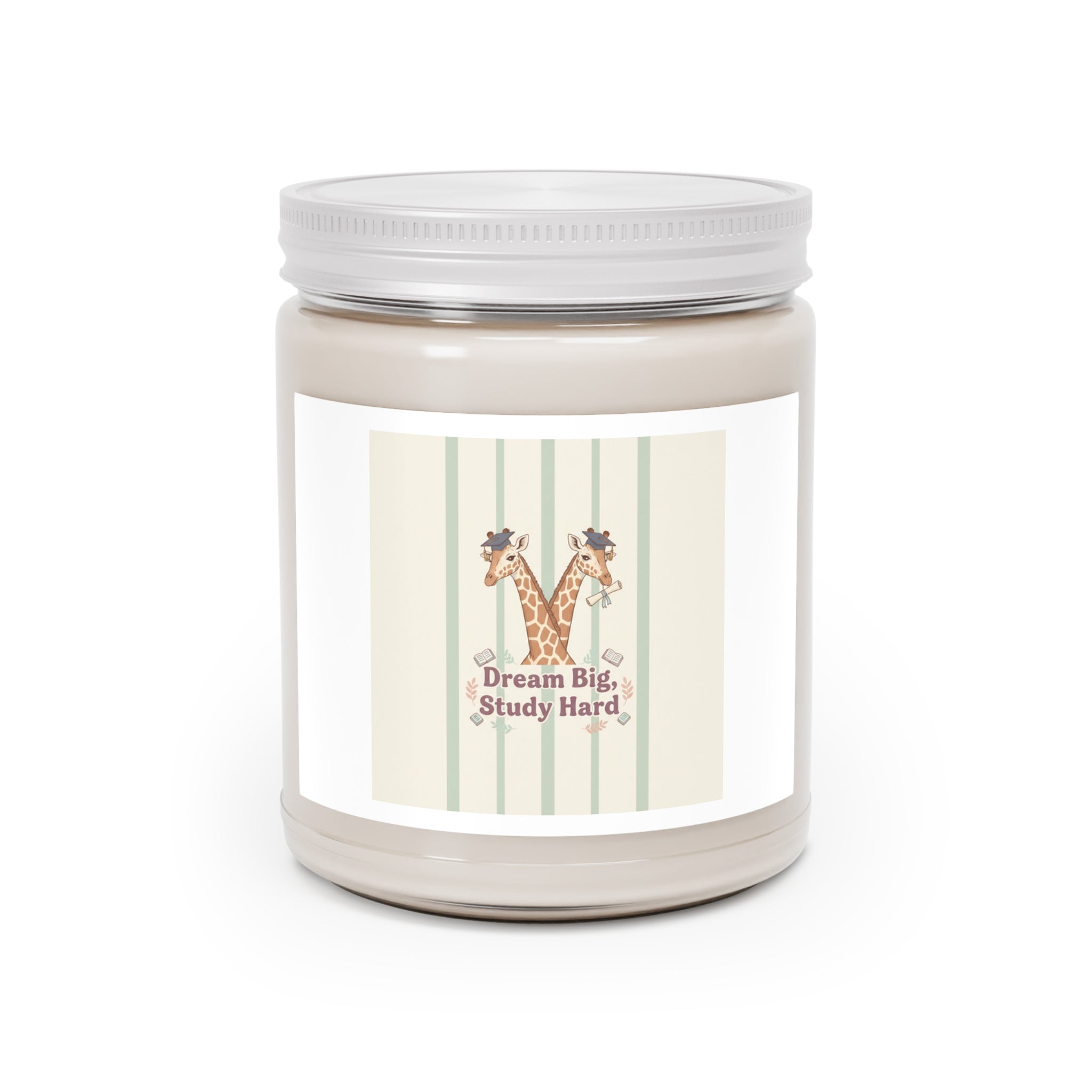 Dream Big, Study Hard Giraffe Scented Candle