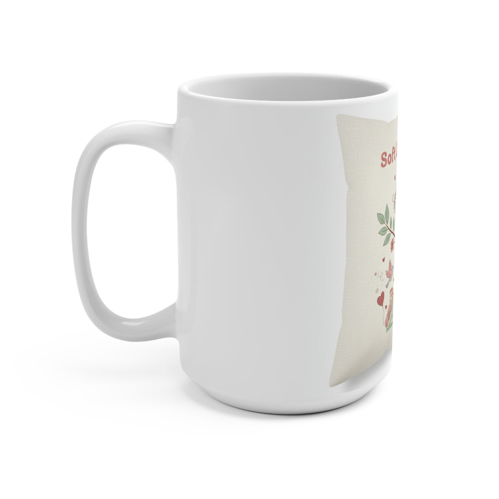 Soft Life Scholar Bird Mug 15oz