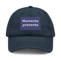 "Momento presente" Black Cat Dad Hat | College Girl Gift | Fashion | KayKay Classics