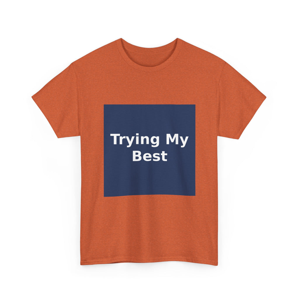 "Trying My Best" Black Cat Kids Tee | College Girl Gift | Fashion | KayKay Classics