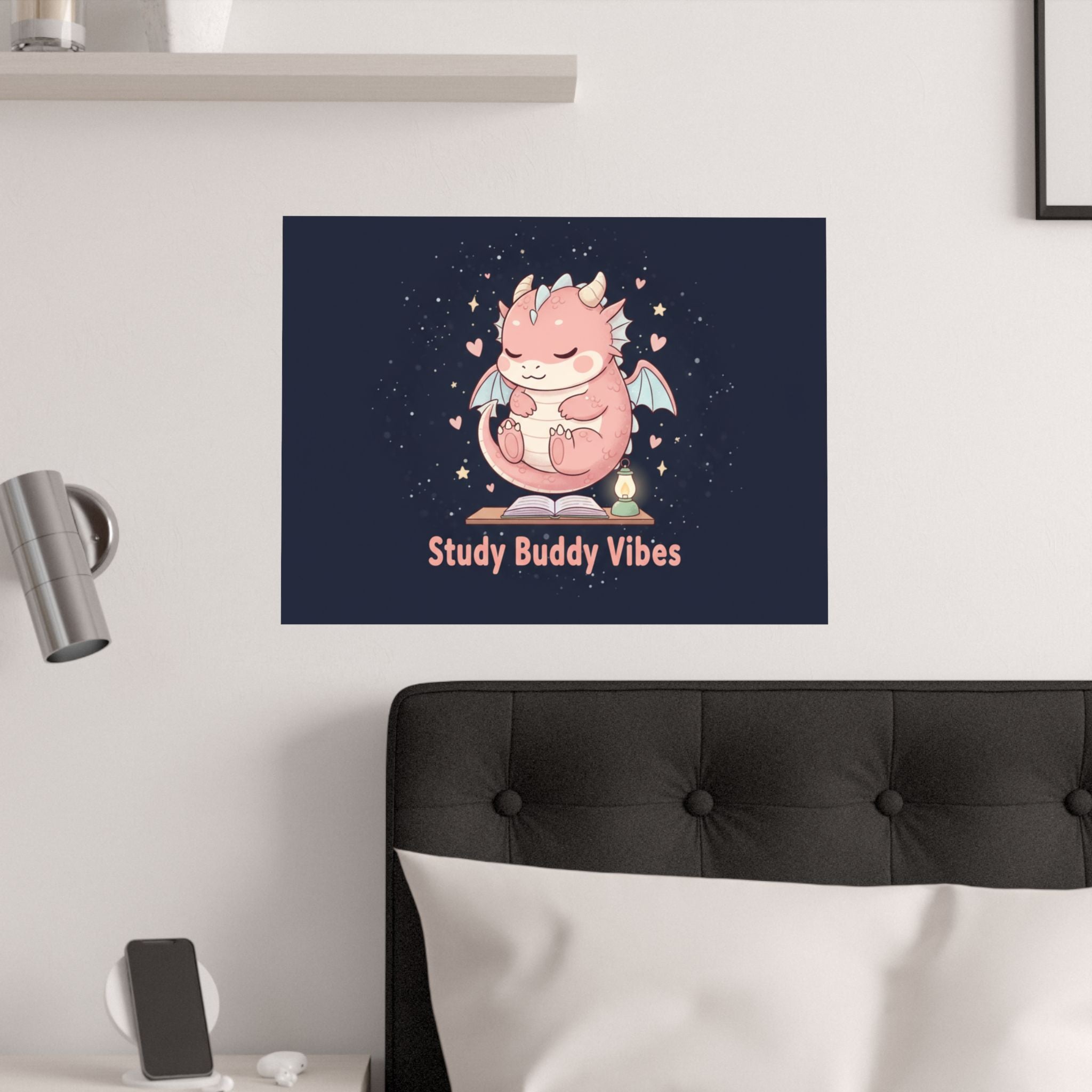 Study Buddy Vibes Poster