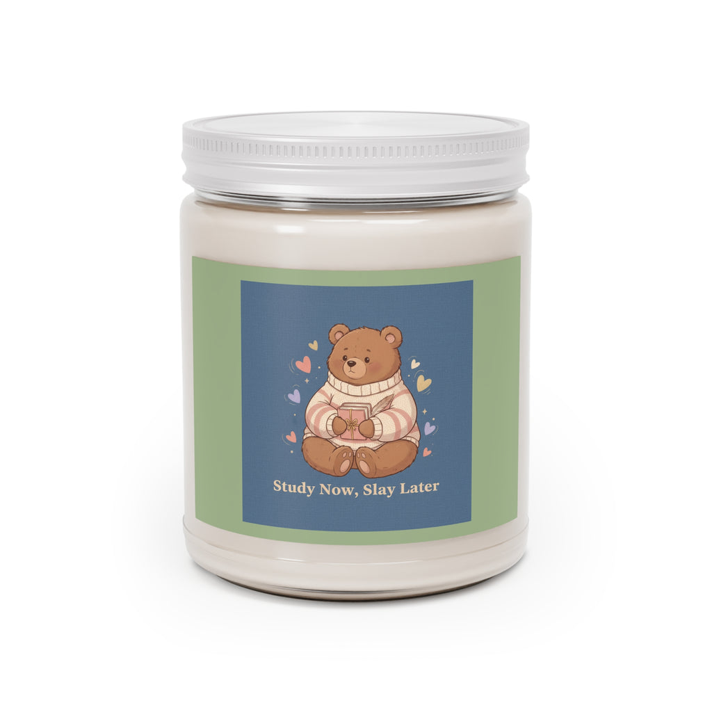 Bear Scented Candle – Study Now Slay Later
