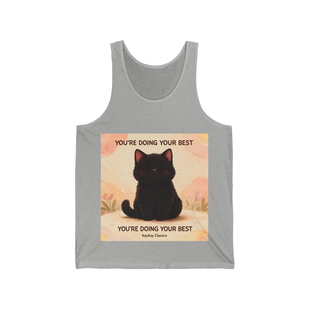 YOURE DOING YOUR BEST Cat Tank Top