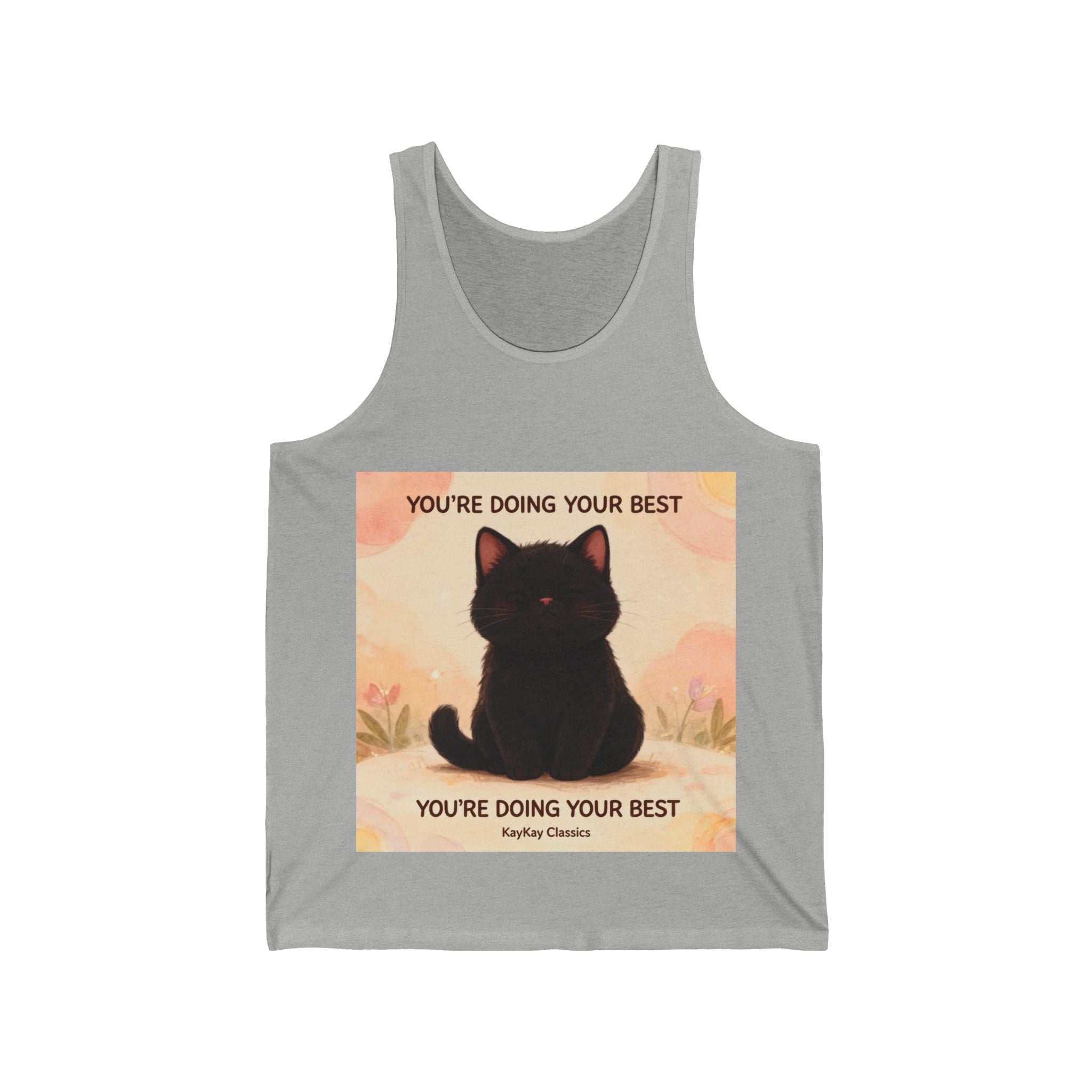 YOURE DOING YOUR BEST Cat Tank Top
