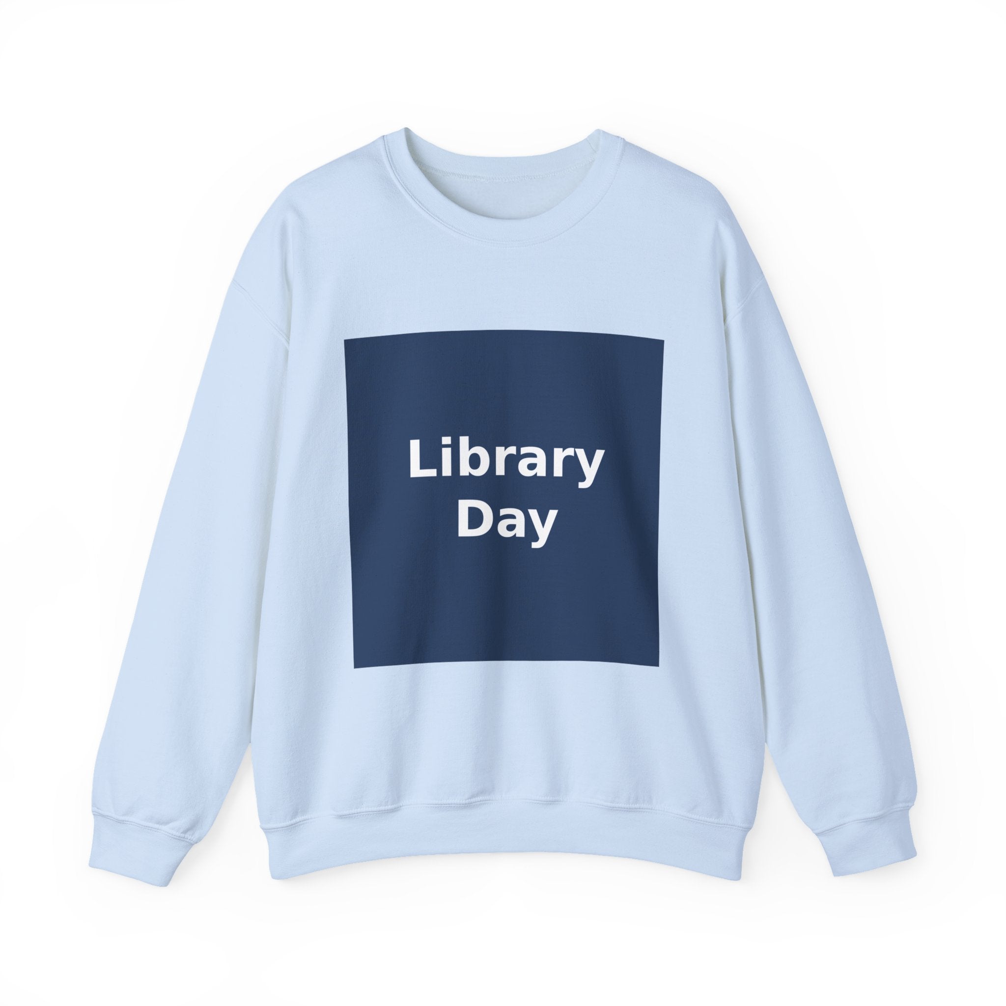 "Library Day" Black Cat Crewneck | College Girl Gift | Fashion | KayKay Classics