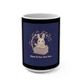 Rabbit Mug 15oz – Bloom at Your Own Pace
