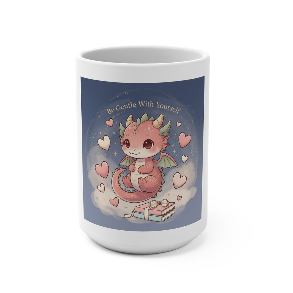 Cats With Glasses Mug 15oz – Be Gentle With Yourself