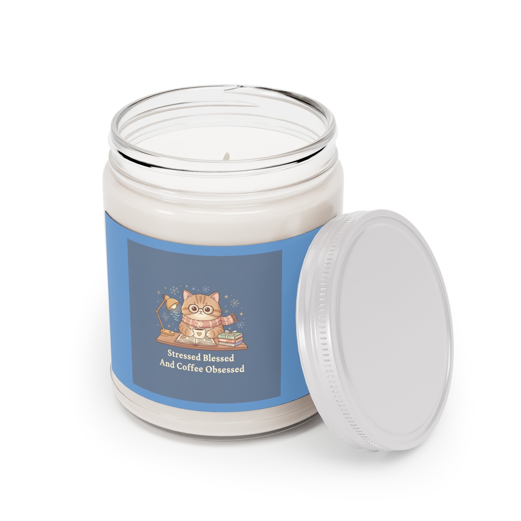 Bear Scented Candle – Stressed Blessed and Coffee Obsessed