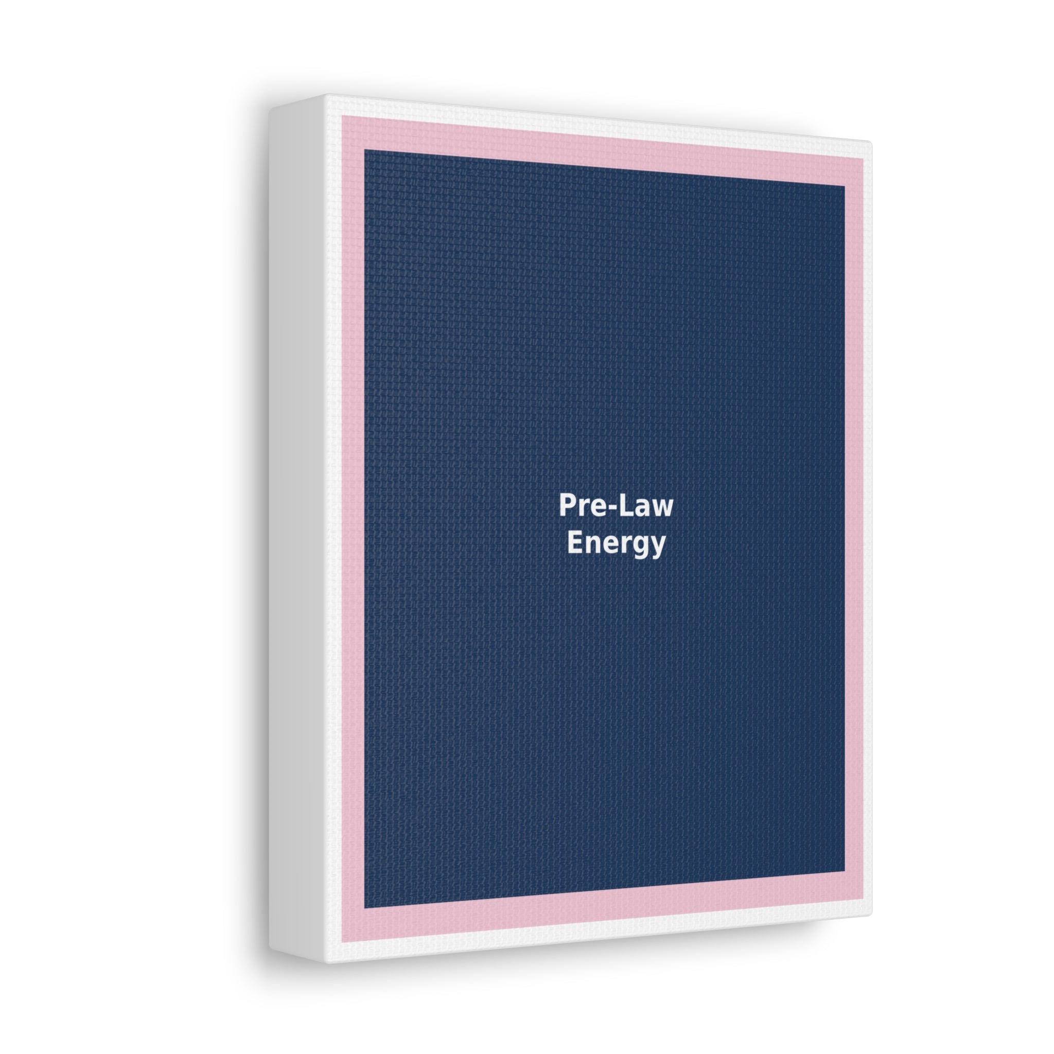 "Pre-Law Energy" Black Cat Canvas | College Girl Gift | Fashion | KayKay Classics