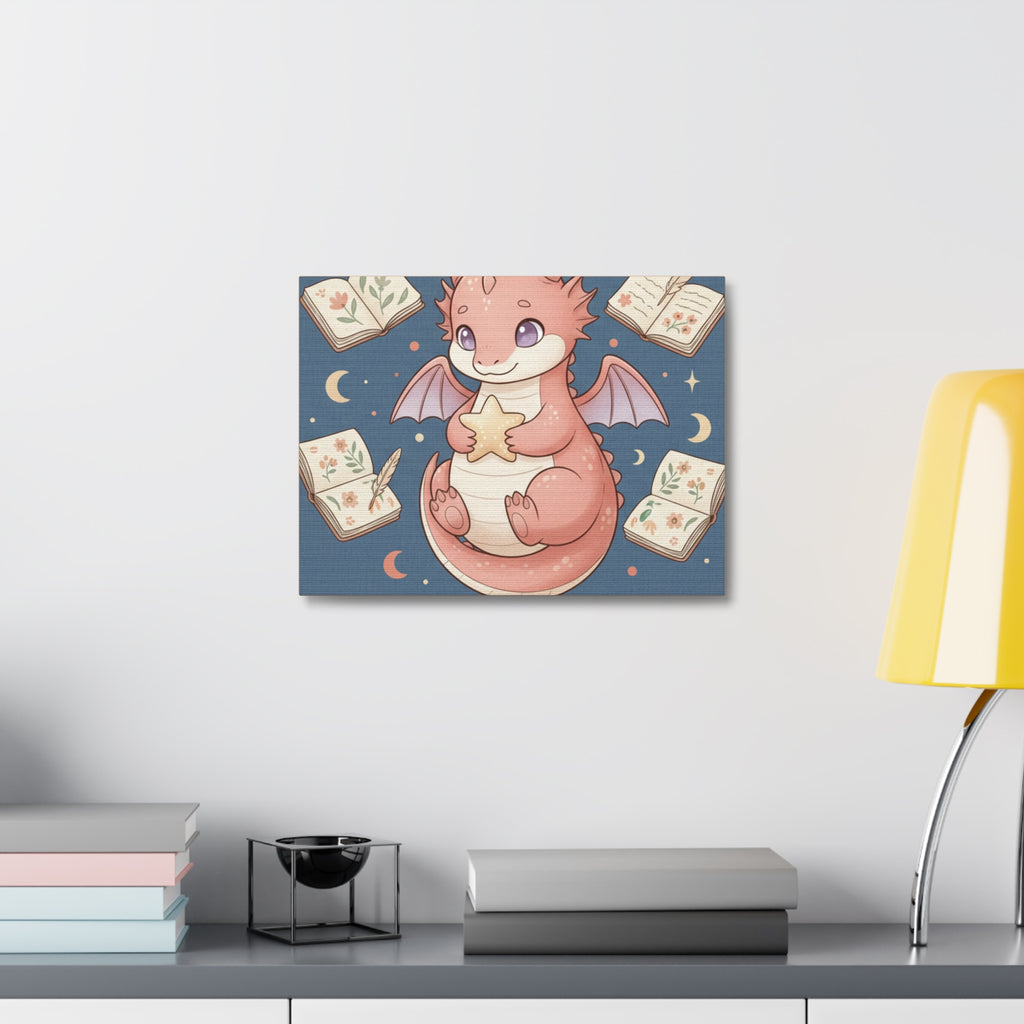 Dragon Canvas Print – She Believed She Could