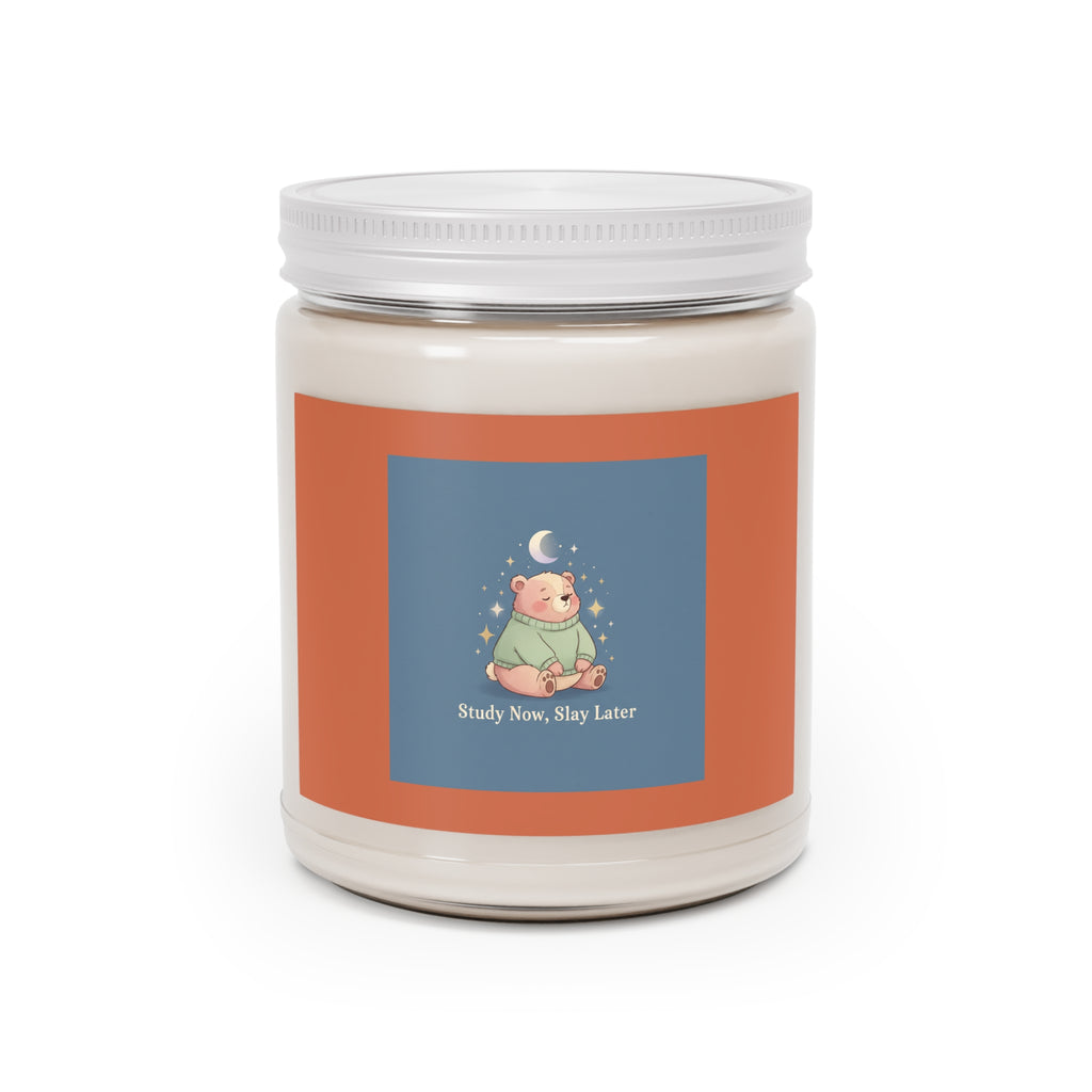 Bear Scented Candle – Study Now Slay Later