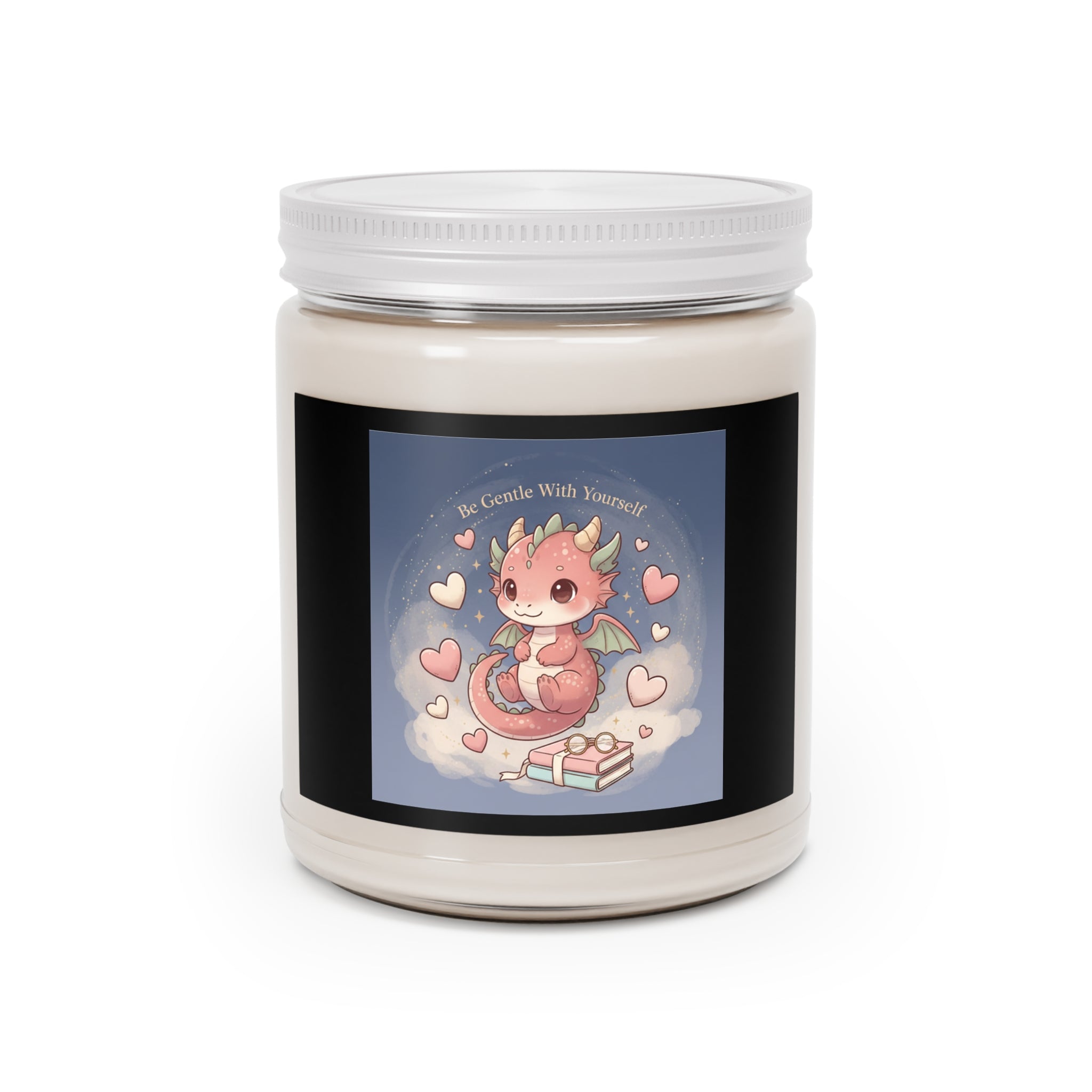 Cats With Glasses Scented Candle – Be Gentle With Yourself