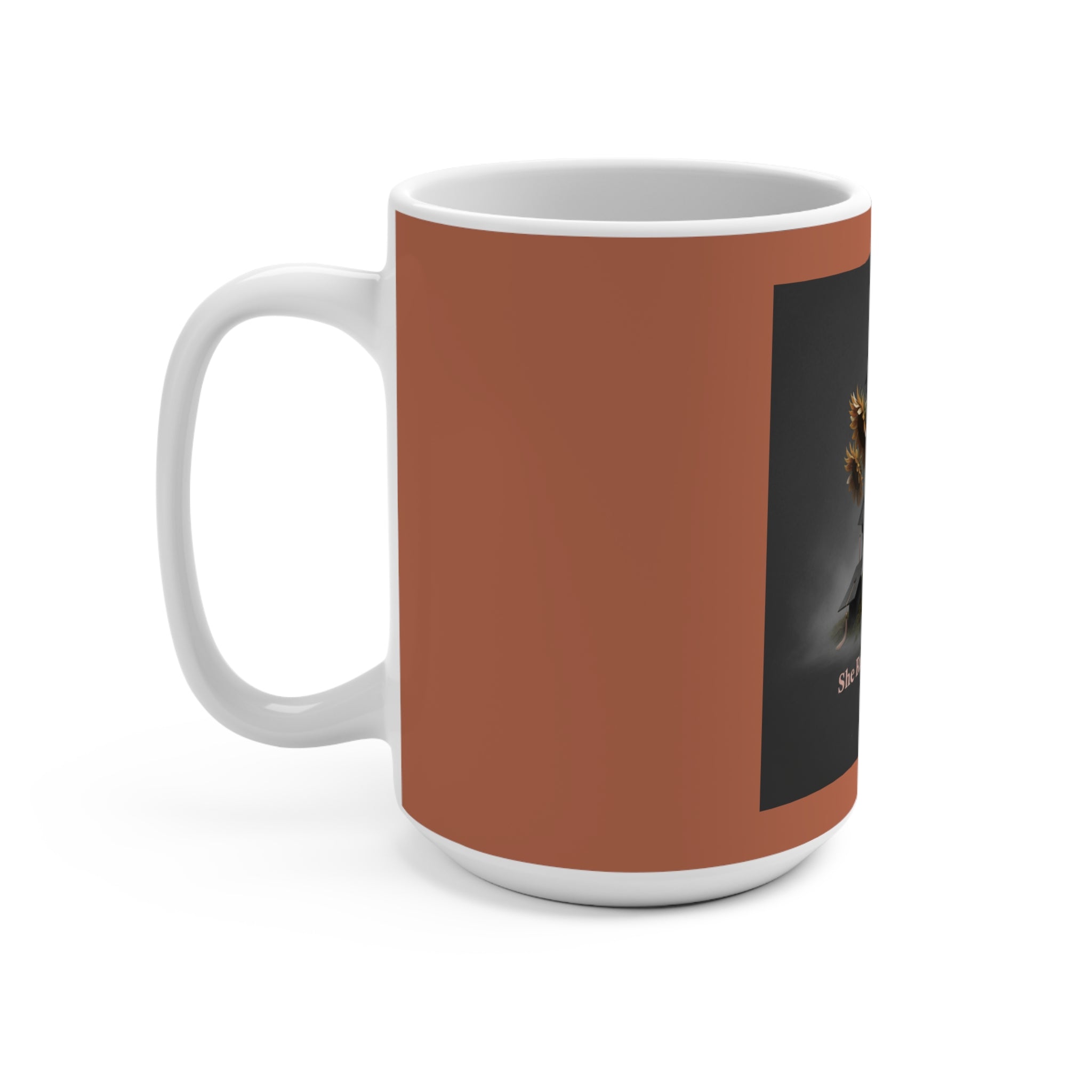 Sunflowers Mug 15oz – She Runs This Nation