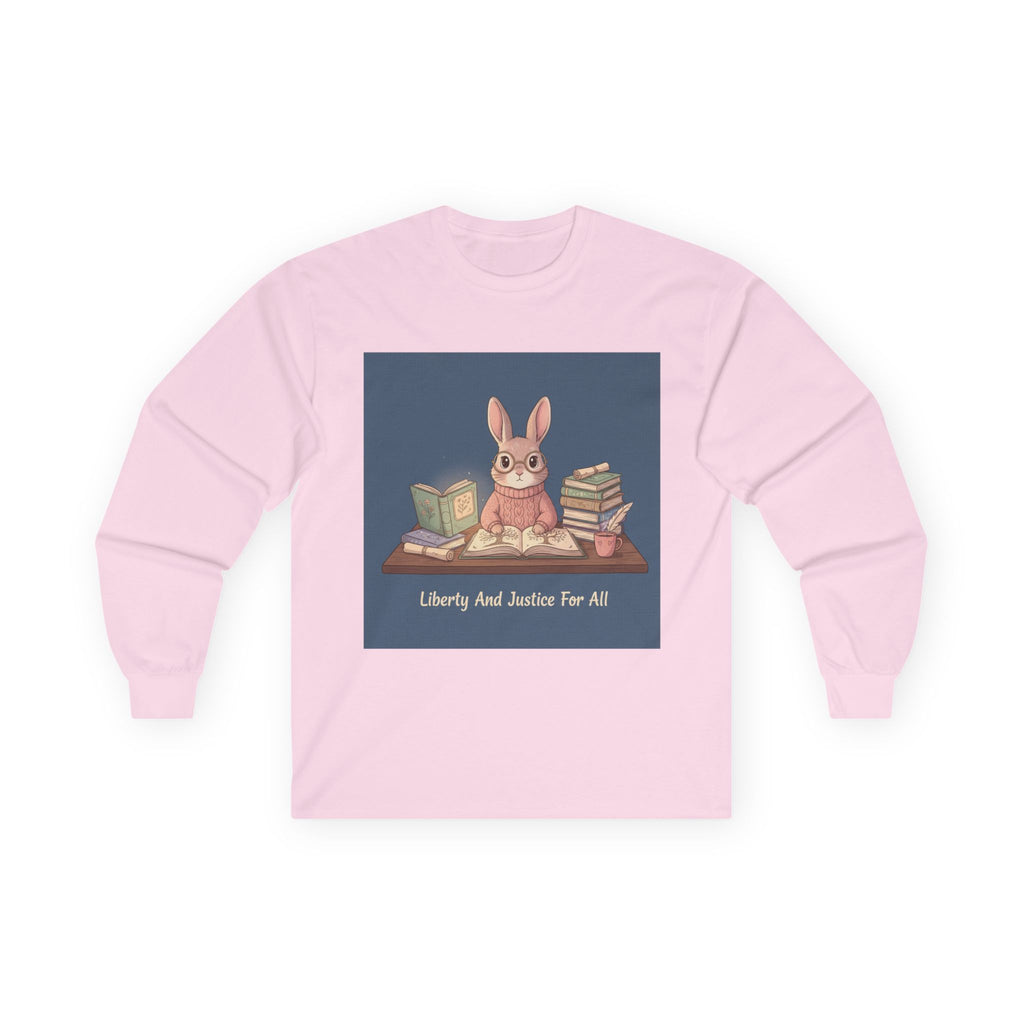 Rabbit Long Sleeve Tee – Liberty and Justice for All