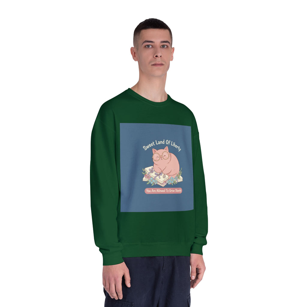 Cat Crewneck Sweatshirt – Sweet Land of Liberty