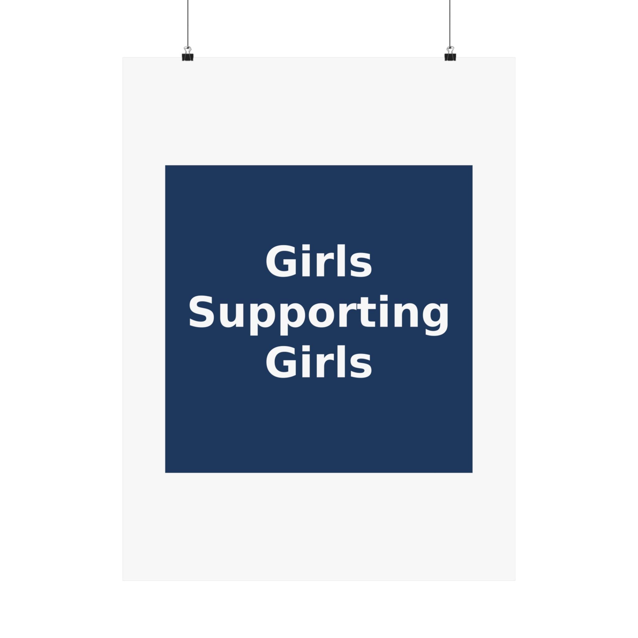 Girls Supporting Girls - KayKay Poster