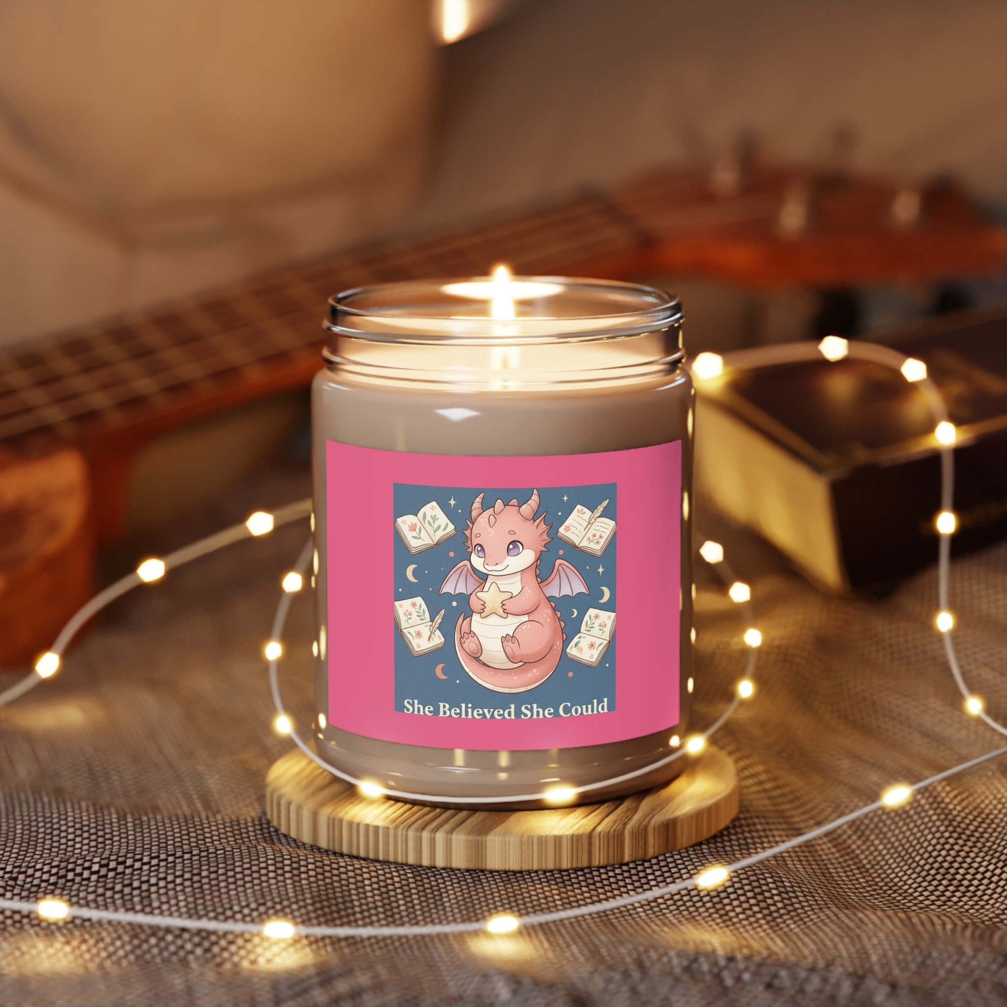 Dragon Scented Candle – She Believed She Could