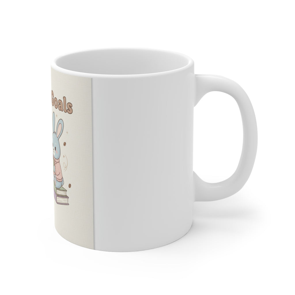 Goals On Goals Rabbit Mug 11oz