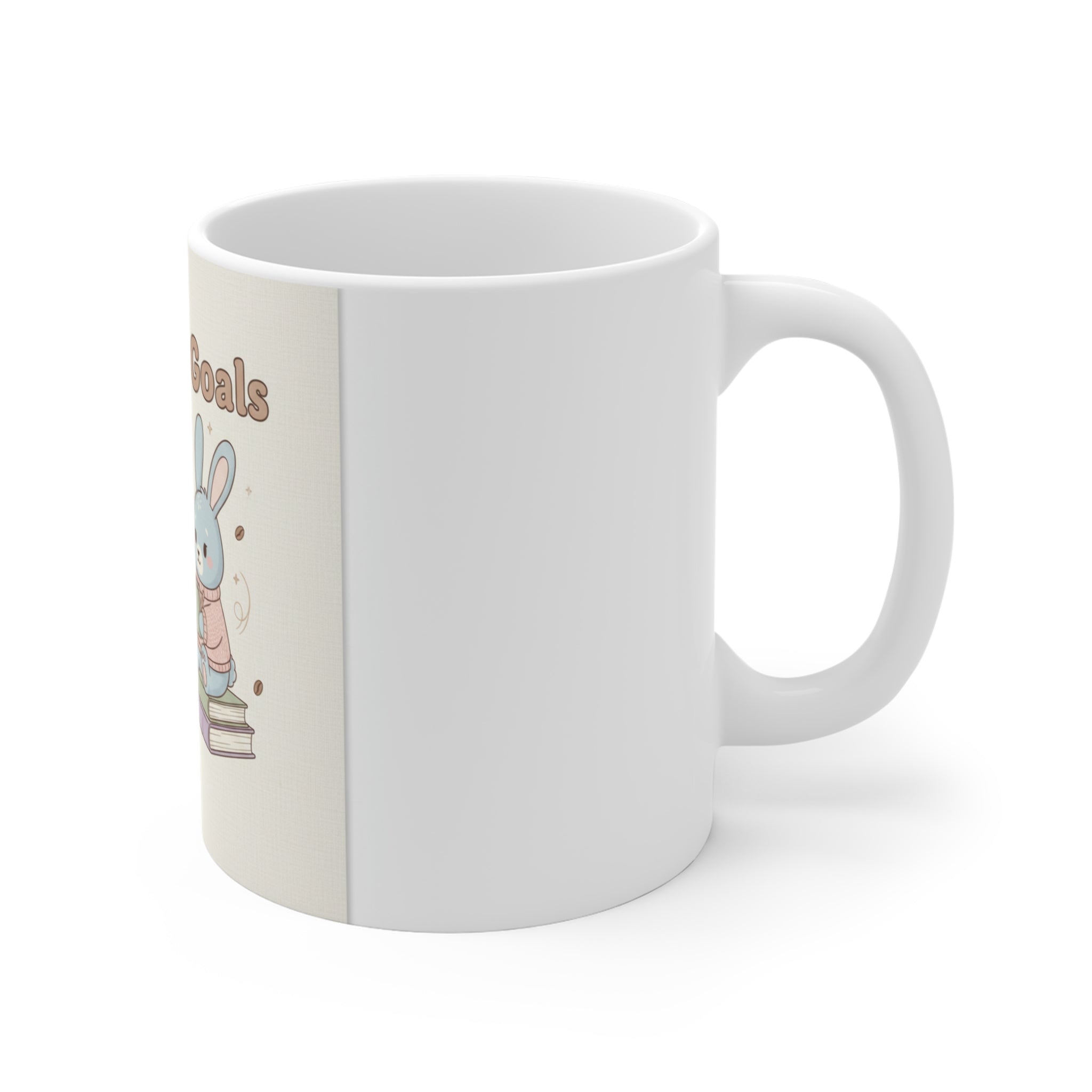Goals On Goals Rabbit Mug 11oz