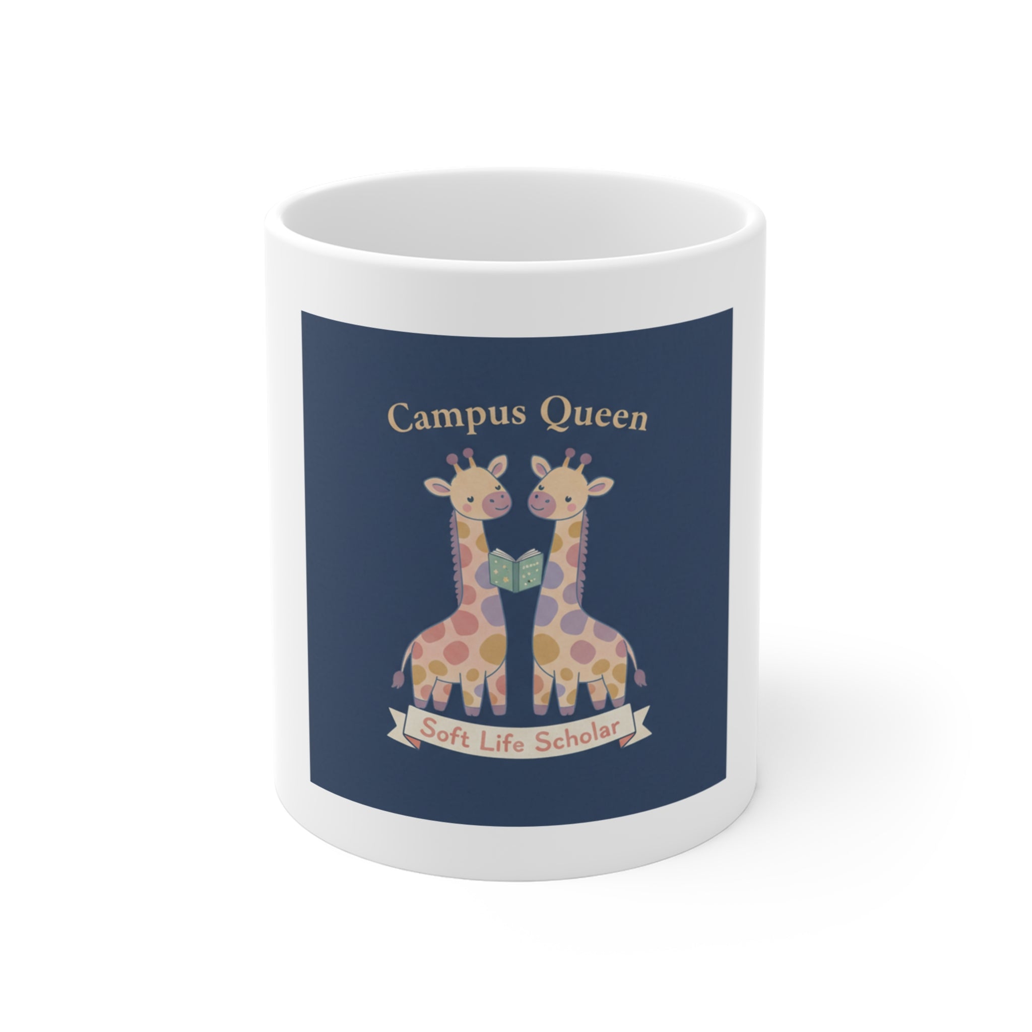 Giraffes Mug 11oz – Campus Queen Soft Life Scholar