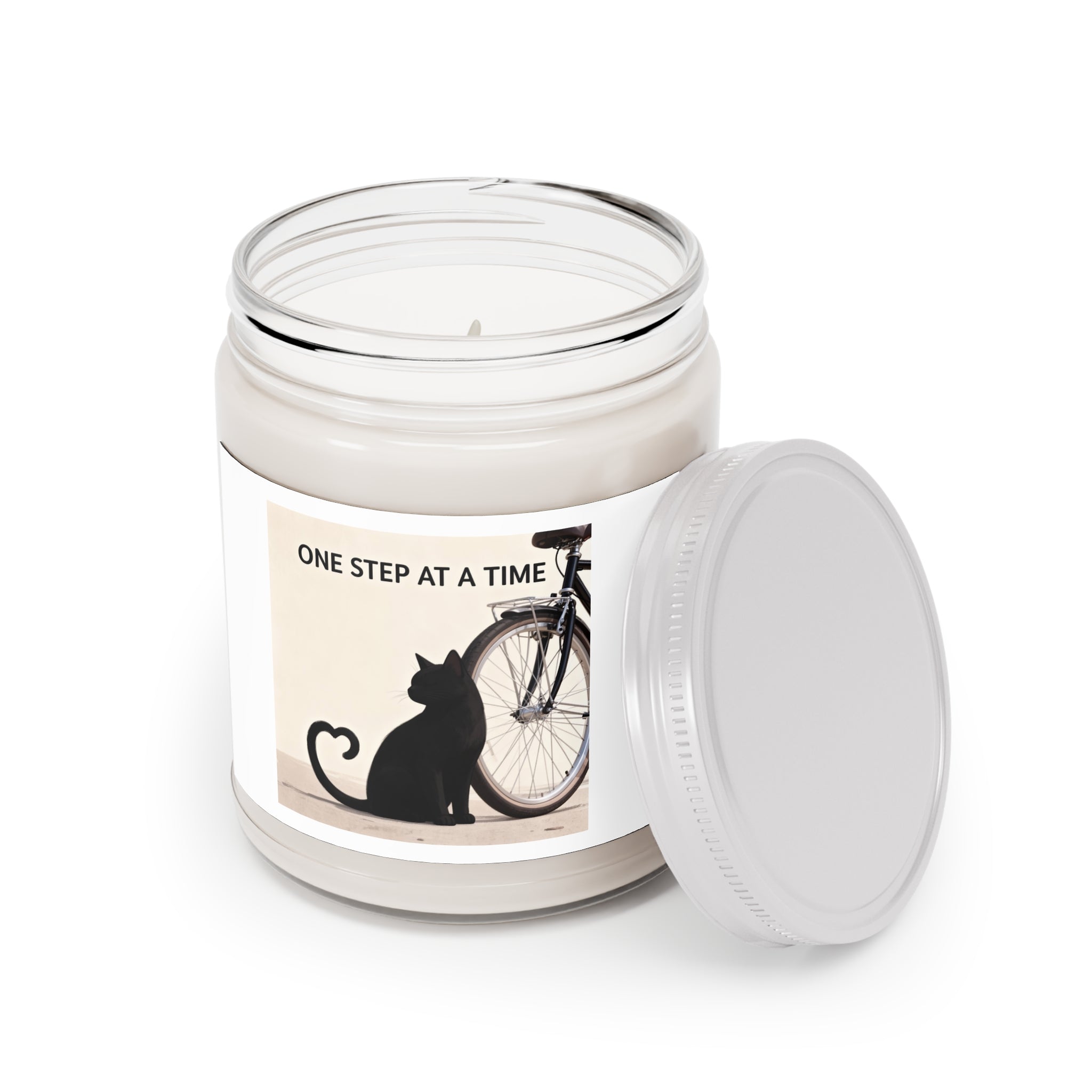 ONE STEP AT A TIME Cat Scented Candle
