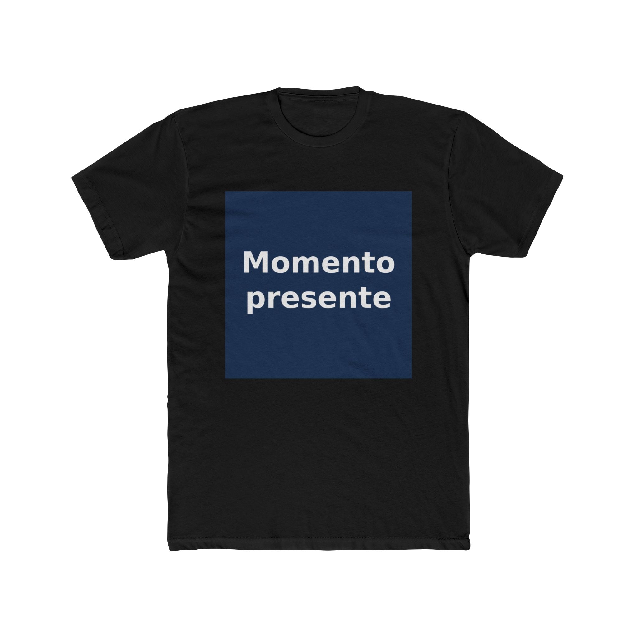 "Momento presente" Black Cat Unisex Tee | College Girl Gift | Fashion | KayKay Classics