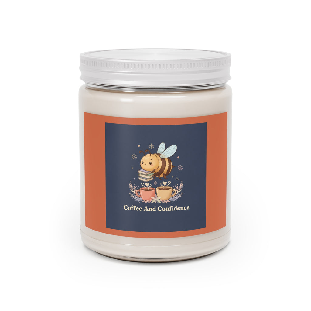 Bear Scented Candle – Coffee and Confidence