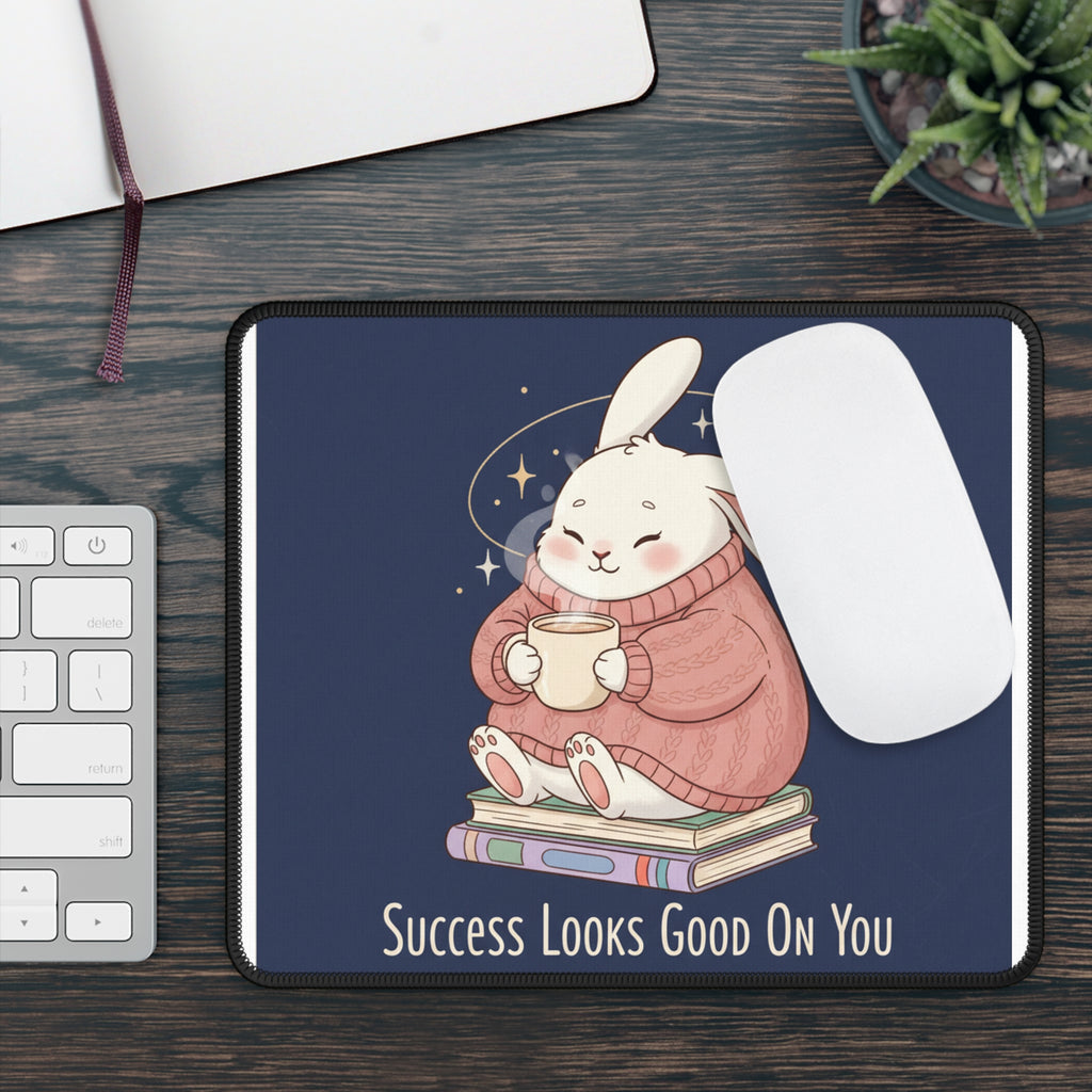 Rabbit Mouse Pad – Success Looks Good on You