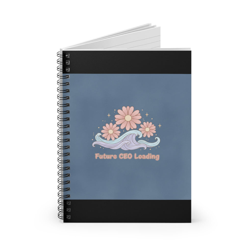 Daisies And Gentle Waves Spiral Notebook – Future Ceo Loading