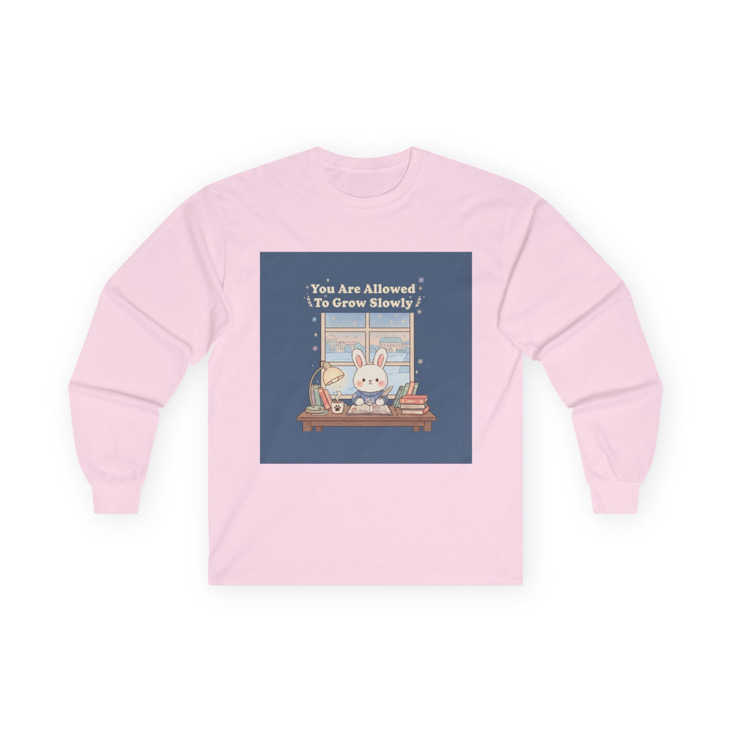 Bunny Long Sleeve Tee – You Are Allowed to Grow Slowly