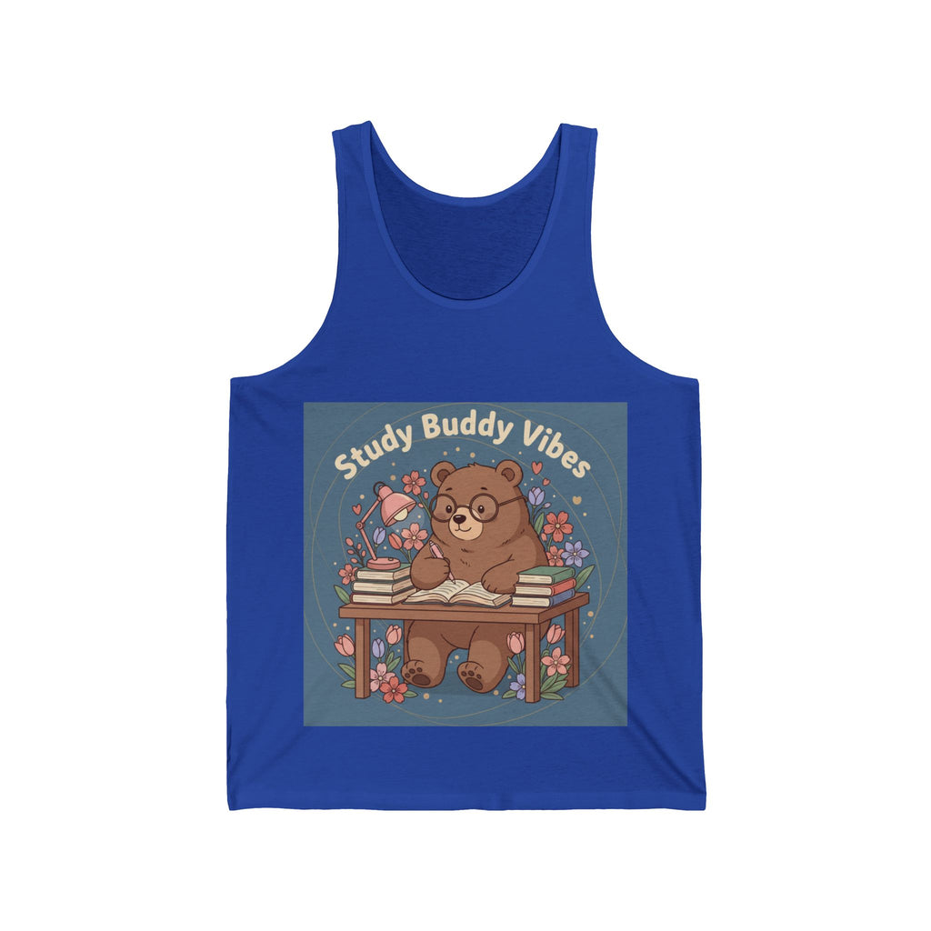 Bear Tank Top – Study Buddy Vibes