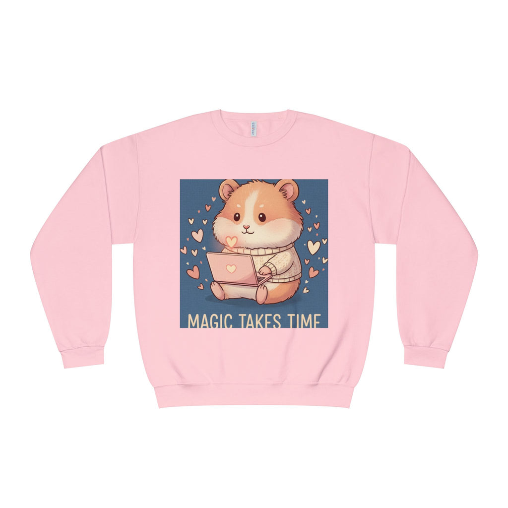 Hamster Crewneck Sweatshirt – Magic Takes Time