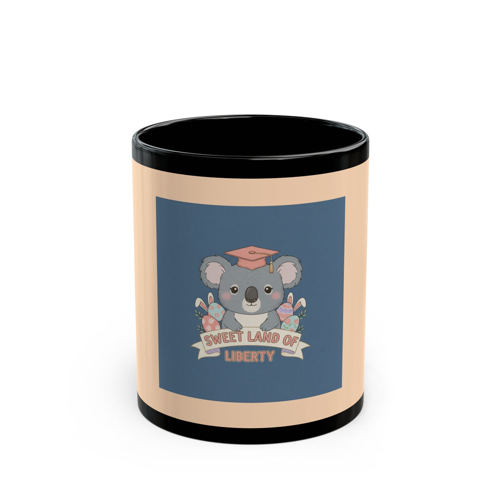 Koala Black Mug 11oz – Sweet Land of Liberty