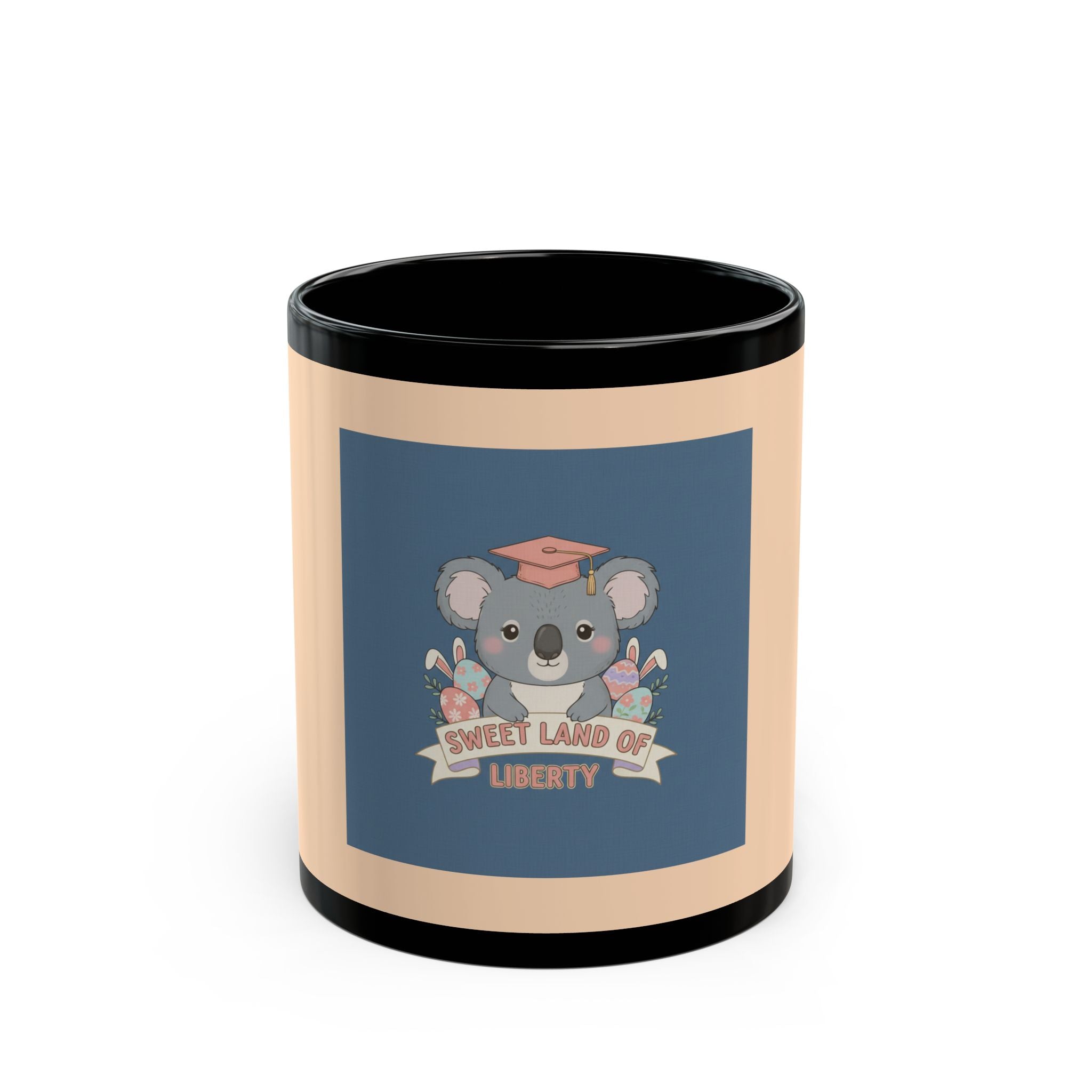Koala Black Mug 11oz – Sweet Land of Liberty
