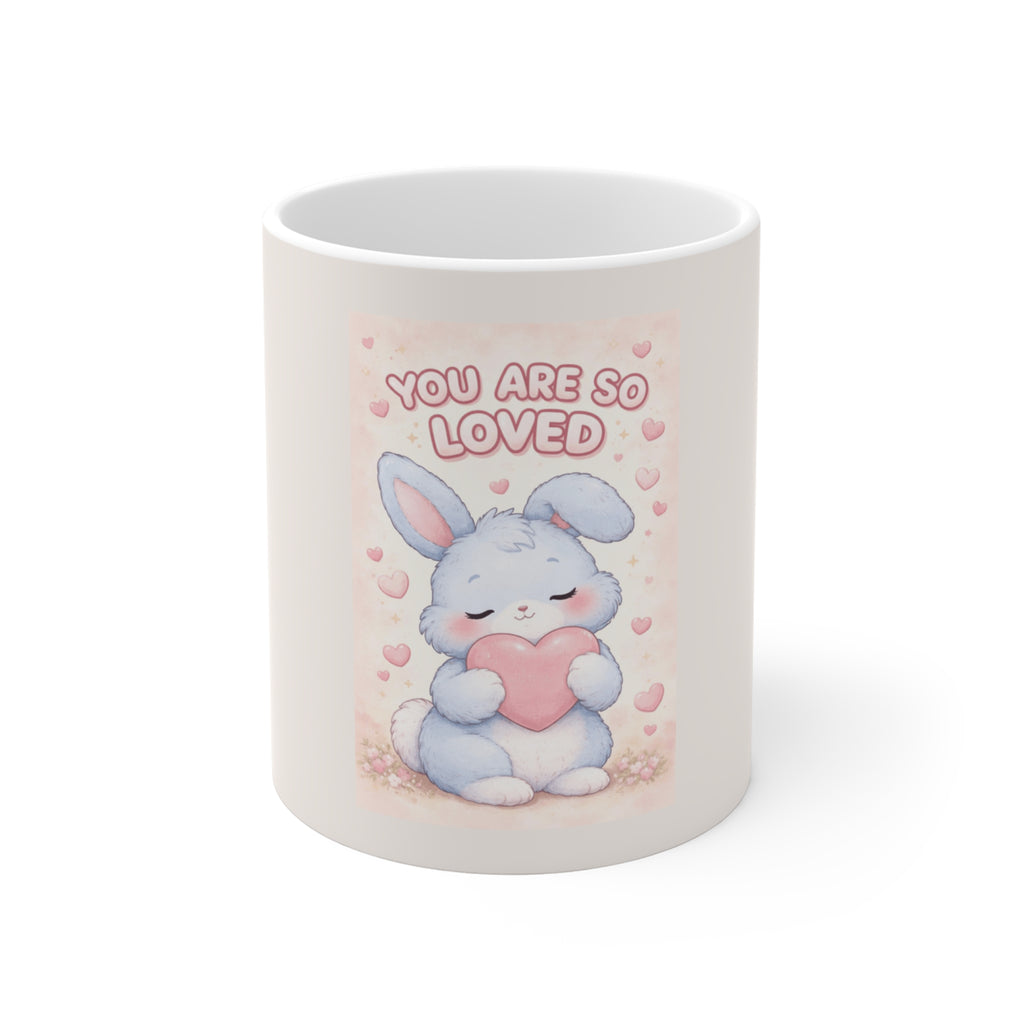 "YOU ARE SO LOVED" Black Cat Mug | College Girl Gift | Fashion | KayKay Classics