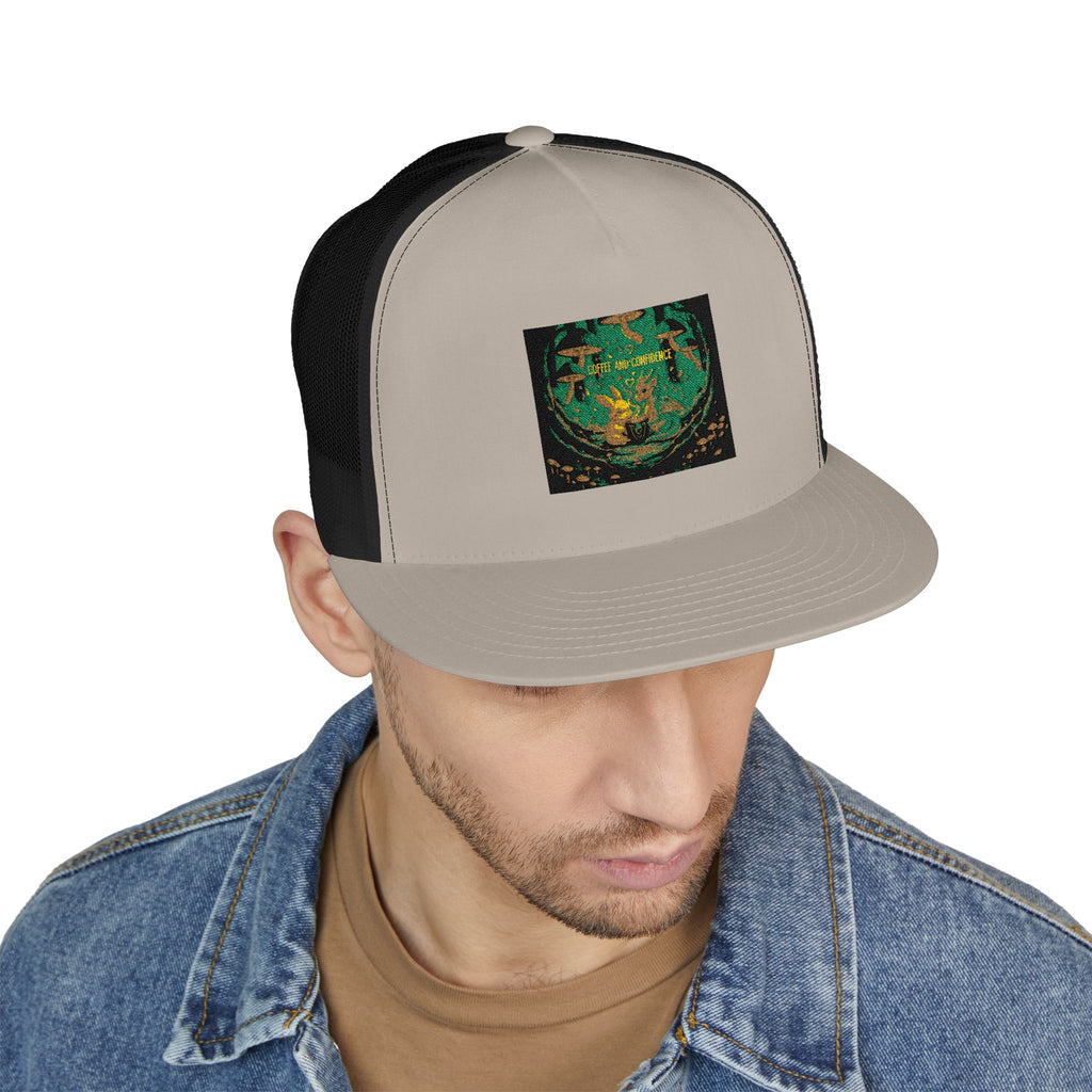 Honeybees Trucker Cap – Coffee and Confidence