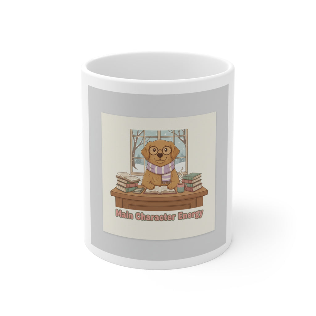 Main Character Energy Dog Mug 11oz