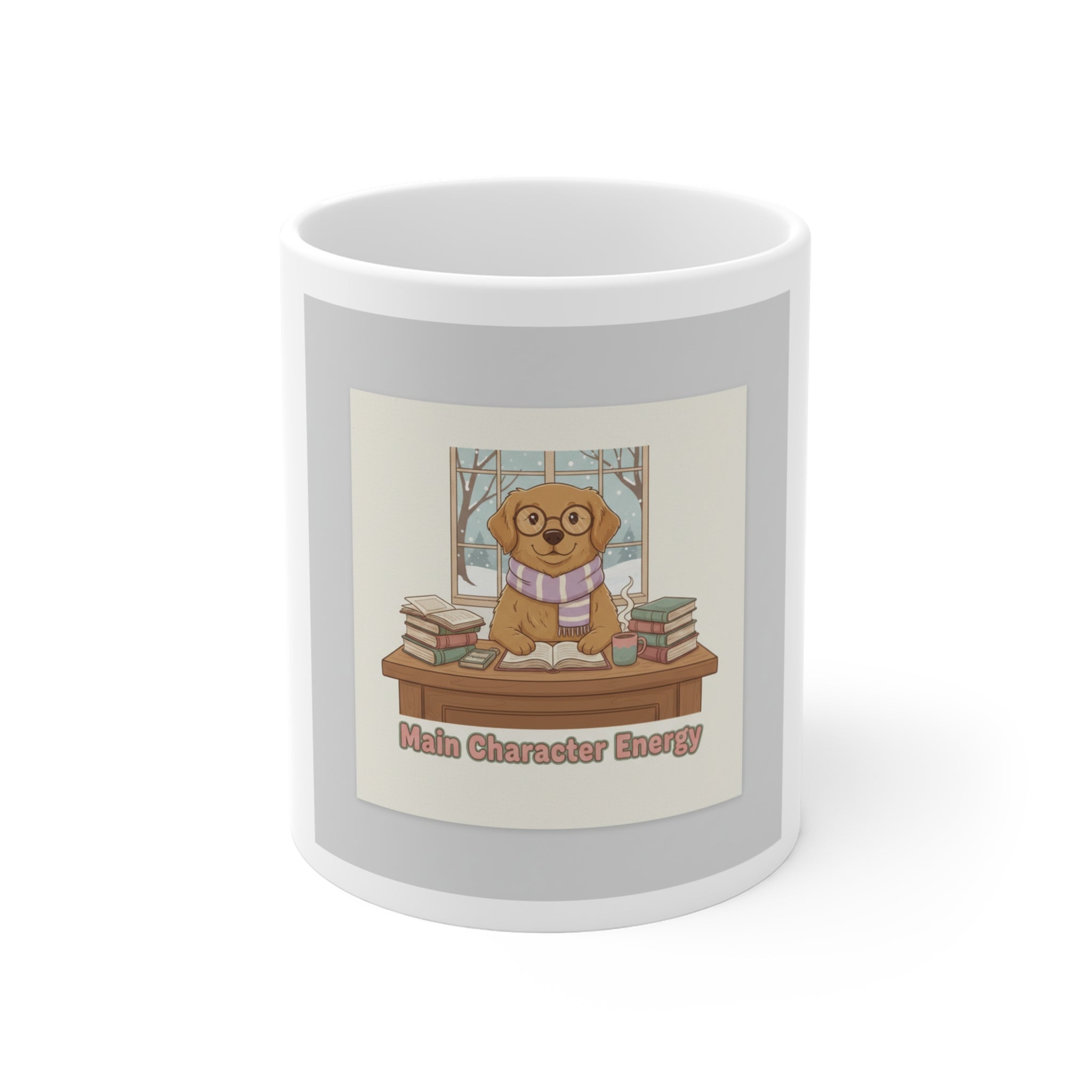 Main Character Energy Dog Mug 11oz
