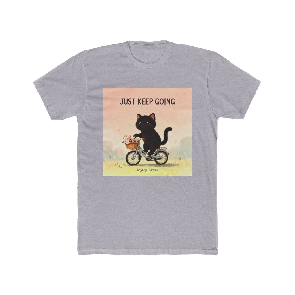 JUST KEEP GOING Cat Unisex Tee