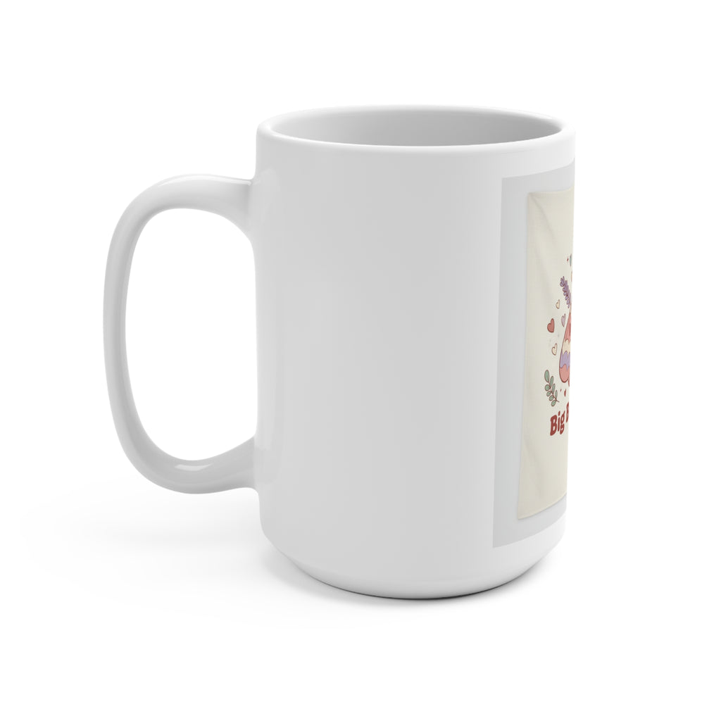 Big Brain Energy Moth Mug 15oz