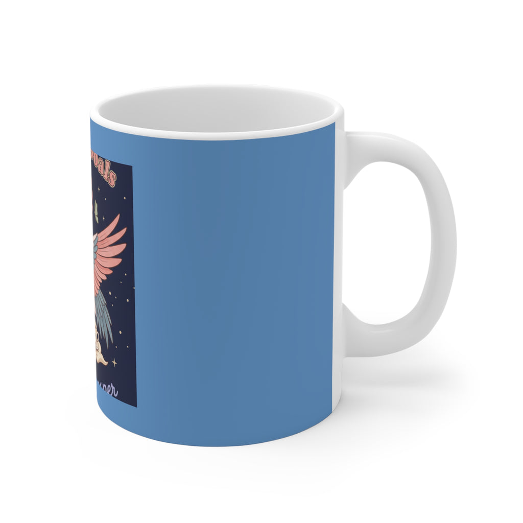 Crane Mug 11oz – Goals on Goals Bloom Prosper