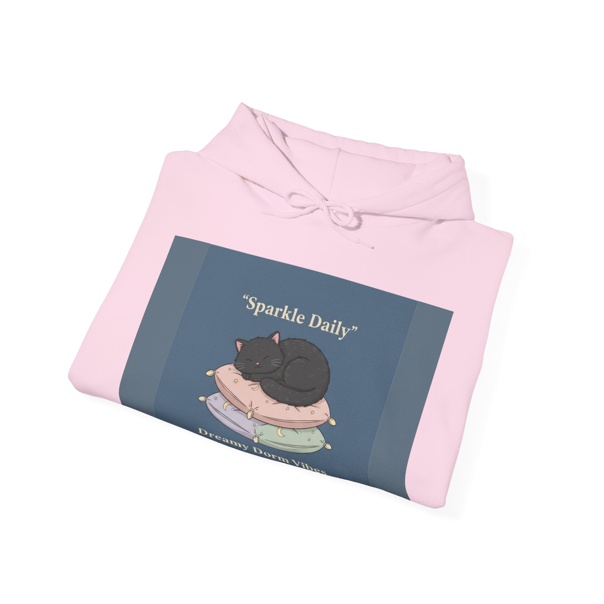Black Cat Hoodie – Sparkle Daily Dreamy Dorm Vibes