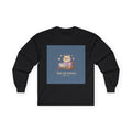 Soft Life Scholar Cat Long Sleeve Tee